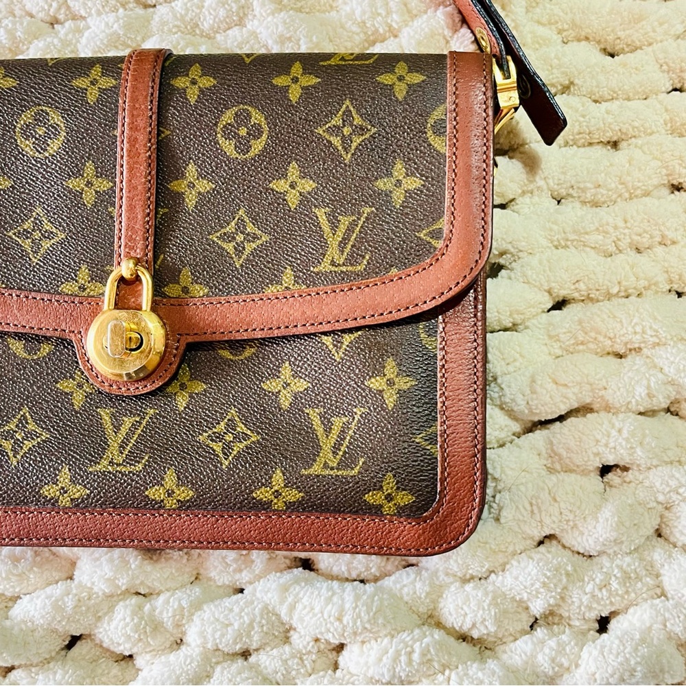 Rare LOUIS VUITTON Dauphine Sac Vendome Vintage Monogram Shoulder Bag - Picture 5 of 15